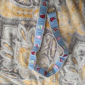 Vintage Douglas Paquette sail boat belt size medium